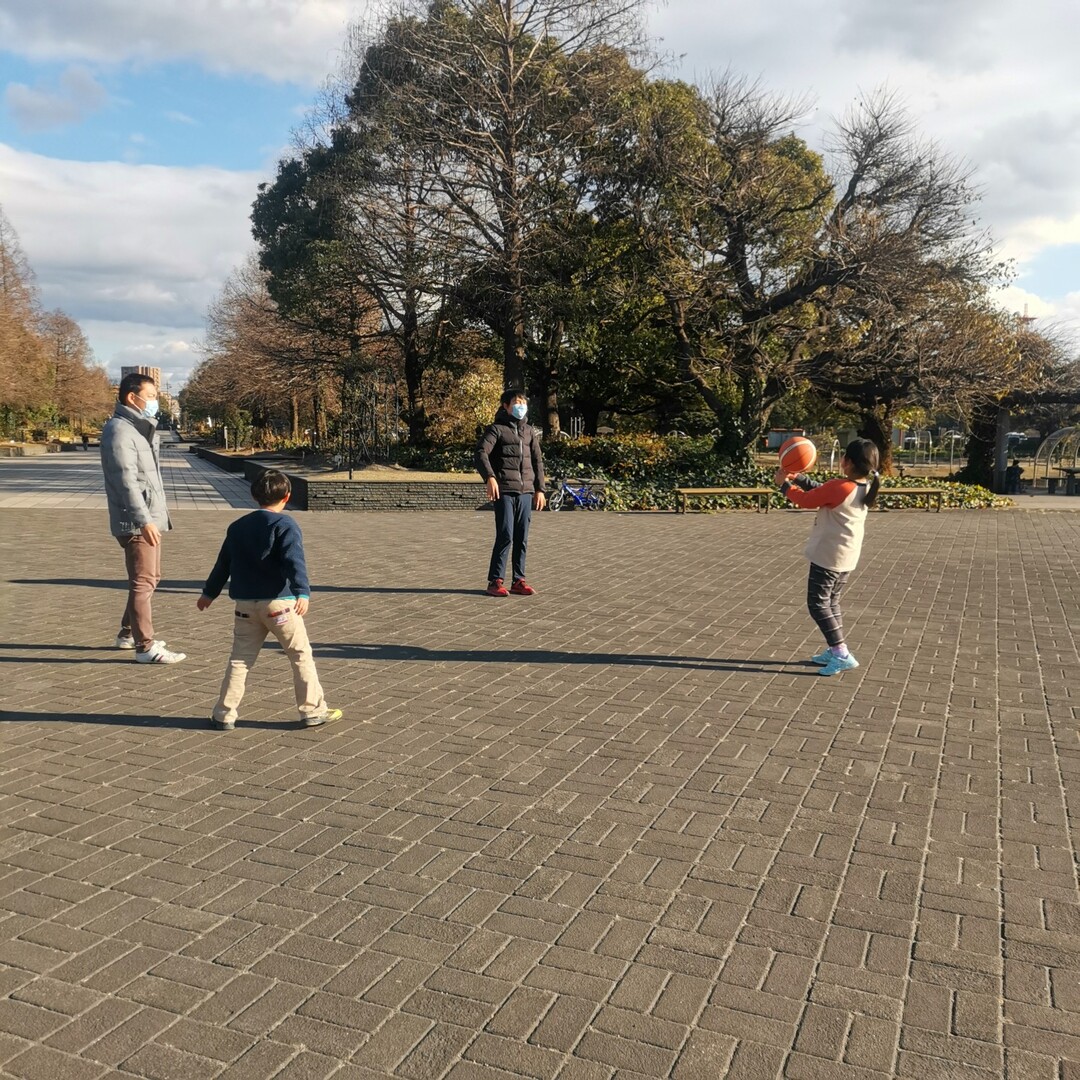 バスケ練習 元浜公園 りえちゃんさんのウォーキングの活動日記 Yamap ヤマップ