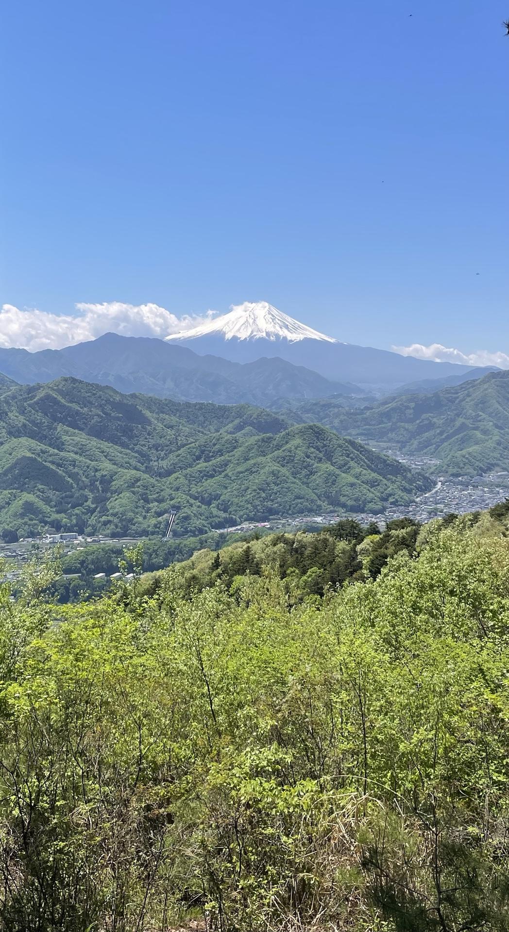 ①秀麗富嶽十二景 六番山頂 扇山・七番山頂 百蔵山へ / gakuさんの百蔵山・扇山・権現山の活動データ | YAMAP / ヤマップ