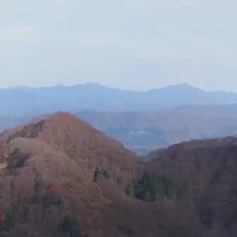 粟ヶ岳と川内山塊