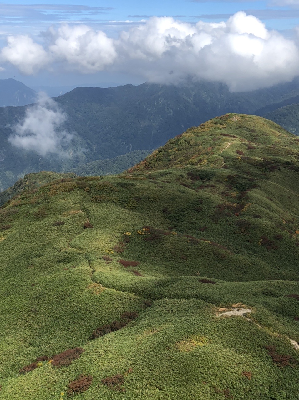 雨飾山 入山規制の前に A Kさんの雨飾山 大渚山 天狗原山 戸倉山の活動データ Yamap ヤマップ