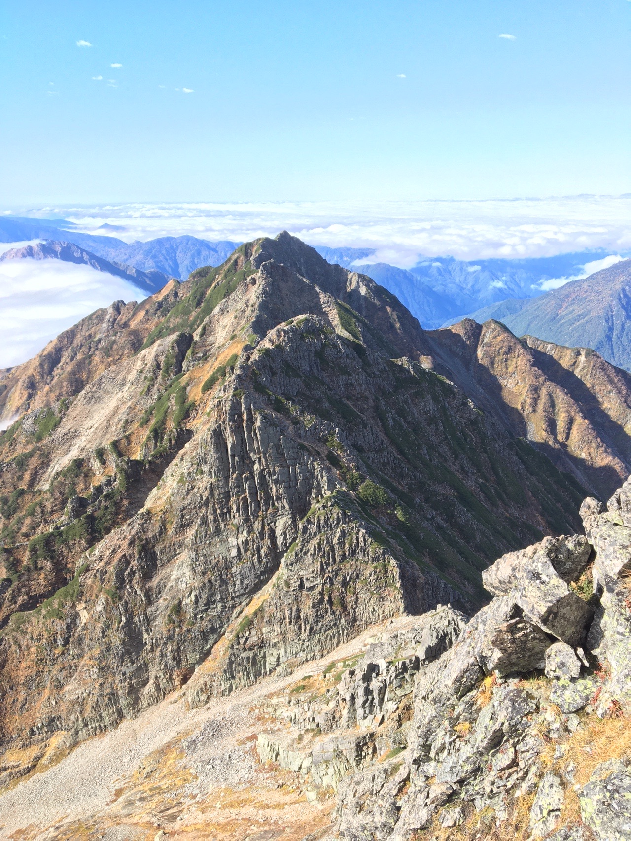 西穂高 槍 縦走 Sasaさんの槍ヶ岳 穂高岳 上高地の活動データ Yamap ヤマップ
