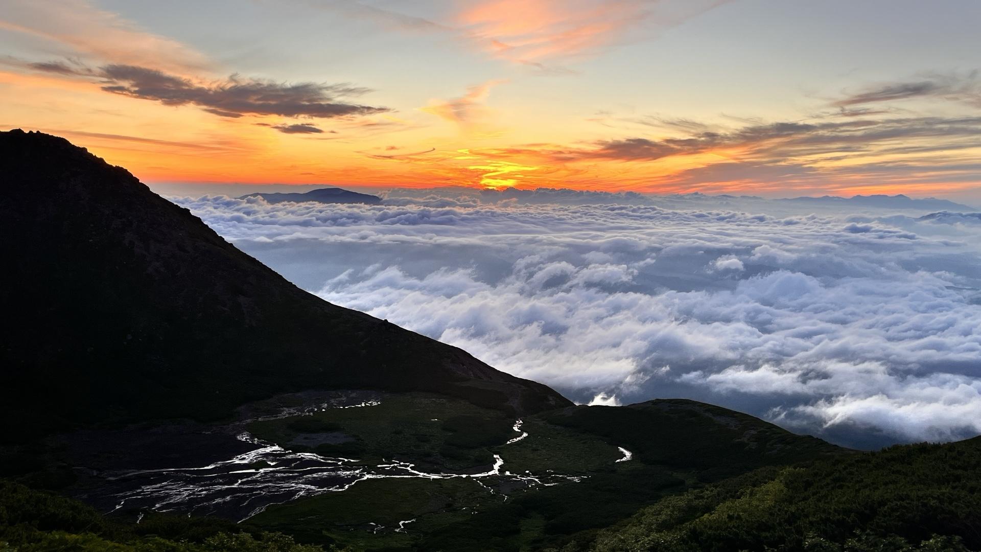 30'：御嶽山周回2日目 （飛騨頂上→摩利支天山→継子岳→継子Ⅱ峰→黒沢口ルート） / コヘさんの御嶽山・継子岳・摩利支天山の活動データ ...