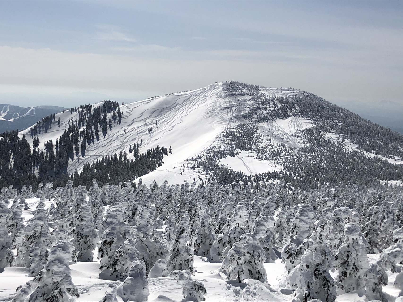 スノーモンスターに逢いたくて 吾妻山 03 07 洋平さんの吾妻山 一切経山の活動データ Yamap ヤマップ
