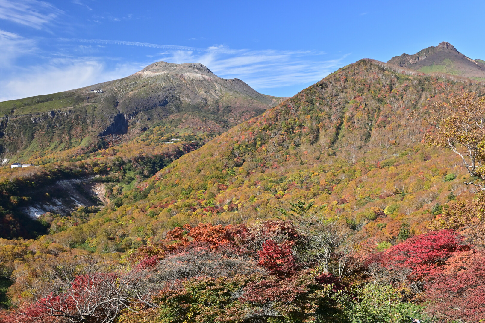 紅葉の那須 中の大倉尾根 いばらきのはまっこさんの茶臼岳 那須岳 三本槍岳 赤面山の活動データ Yamap ヤマップ