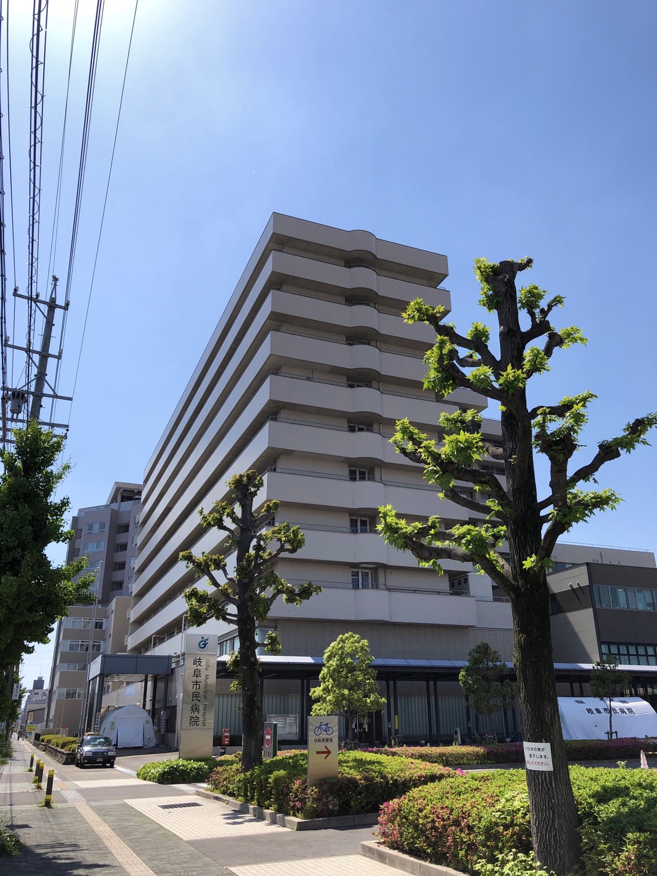 岐阜市民病院 岐阜赤十字病院 05 13 Akiramさんの岐阜市の活動データ Yamap ヤマップ