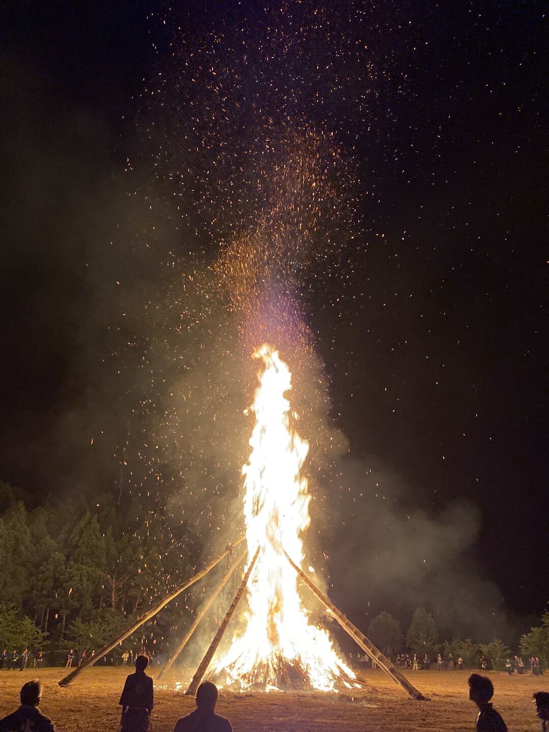能登島 向田の火祭り 今年は「豊作」と出... / ゆきよさんのモーメント YAMAP / ヤマップ