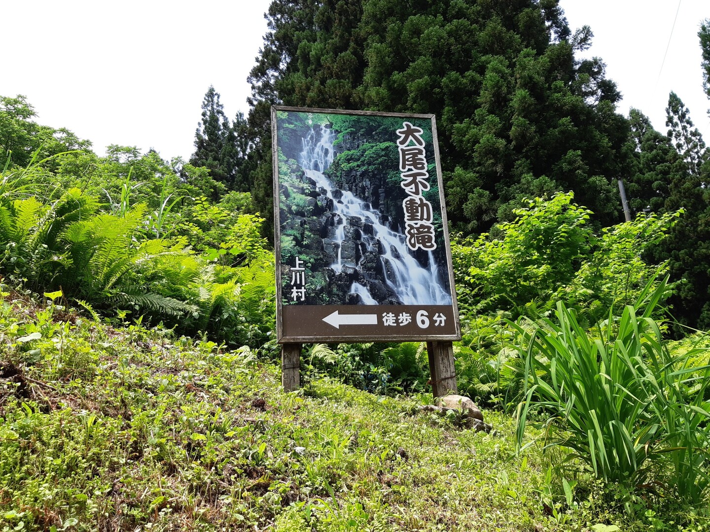 たきがしら湿原 大尾不動滝 御前ヶ遊窟 井戸小屋山の写真21枚目 大尾不動滝へgo １人なのでめちゃ怖い Yamap ヤマップ