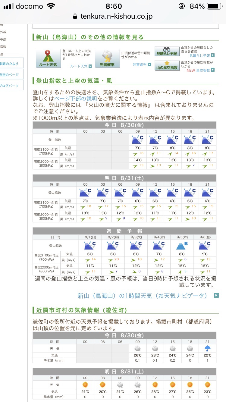 鳥海山 1901 てんくらcの強風予報は本当だった Onigiriさんの鳥海山 七高山 笙ヶ岳の活動データ Yamap ヤマップ