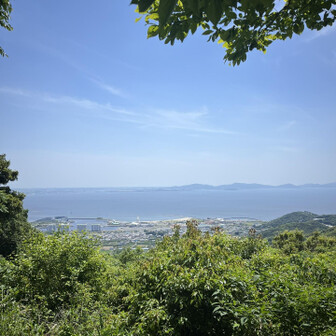 五井山・宮路山・御堂山 潮見展望台から