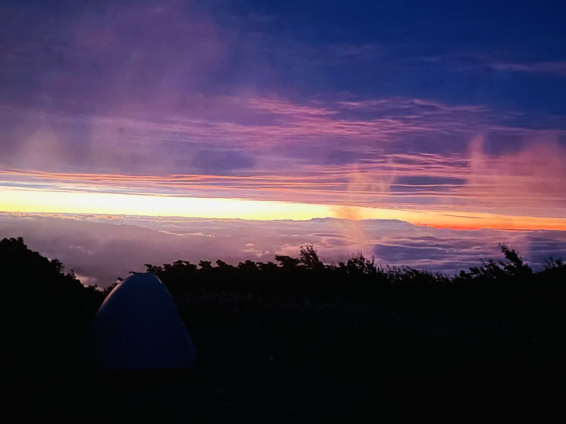 ガスが舞い上がったりして素敵、目が離せない。