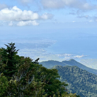 瓶ヶ森・伊予富士 西条と今治