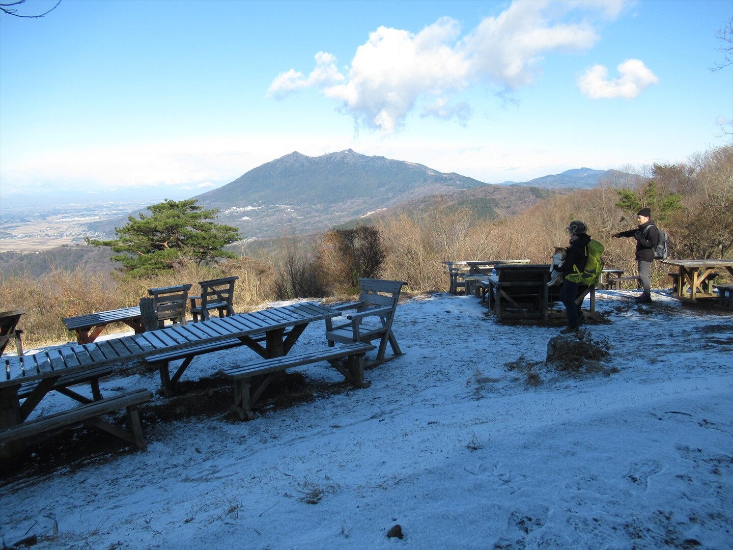 サクッと冠雪の宝篋山 なお さんの宝篋山 富岡山の活動日記 Yamap ヤマップ