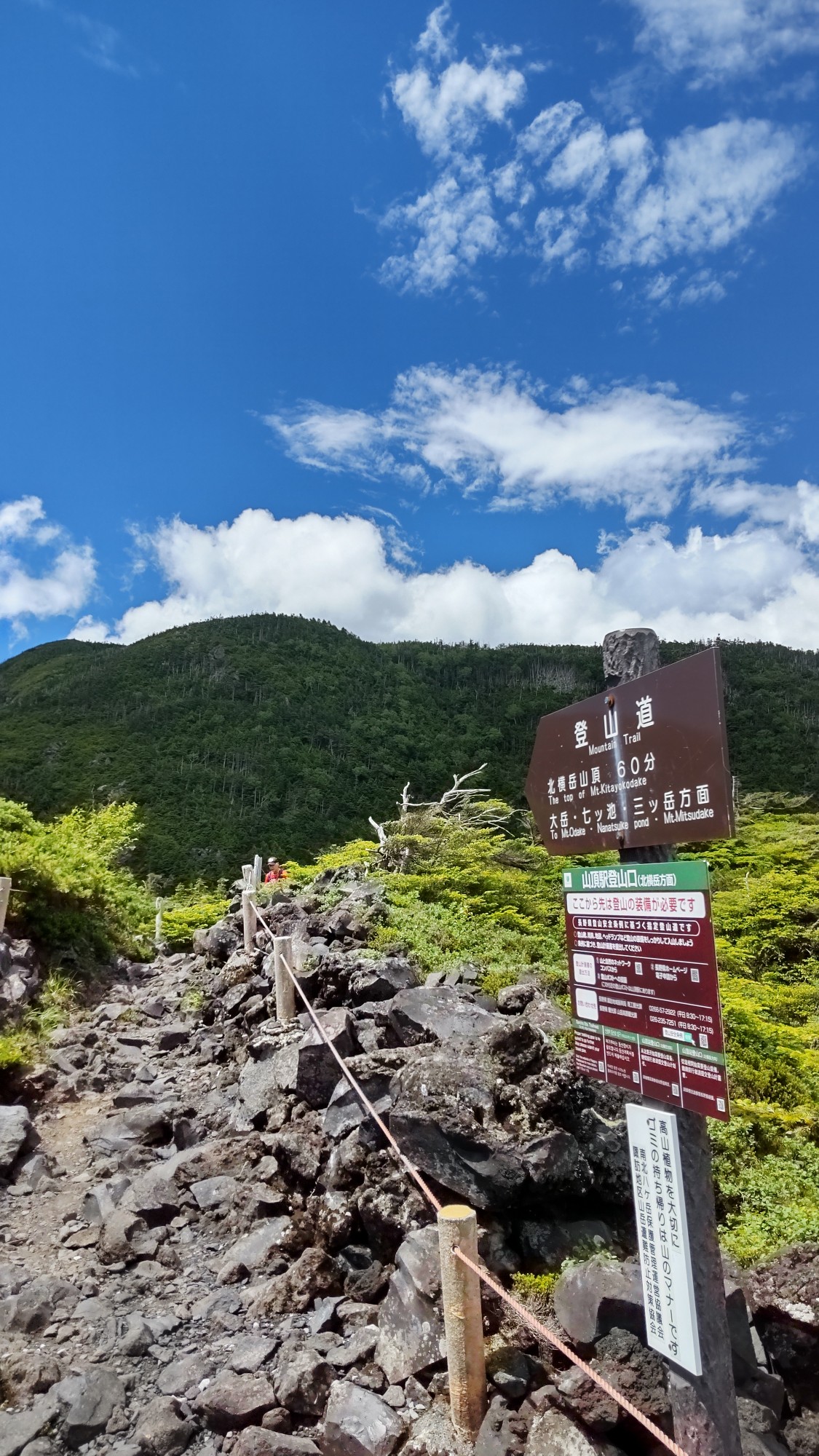 北横岳 南峰 北横岳 北峰 きりもちさんの蓼科山 横岳 縞枯山の活動データ Yamap ヤマップ