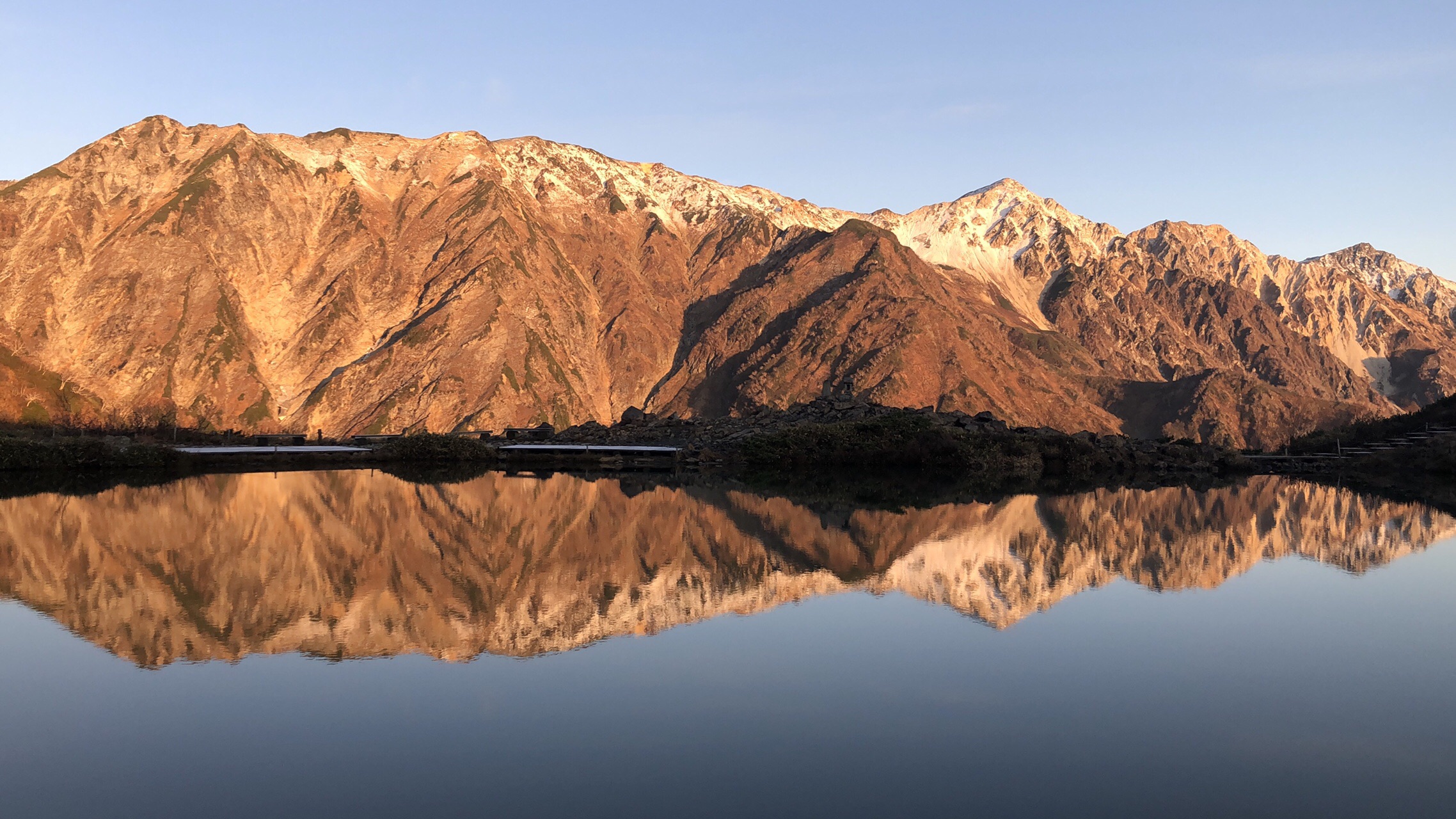 失敗続き 八方池と白馬岳モルゲンロート 唐松岳 グルートさんの鹿島槍ヶ岳 五竜岳 五龍岳 唐松岳の活動データ Yamap ヤマップ