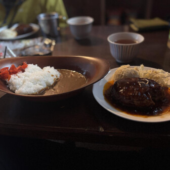 一杯やったあとは、美味しいカレーをいただきました🍛