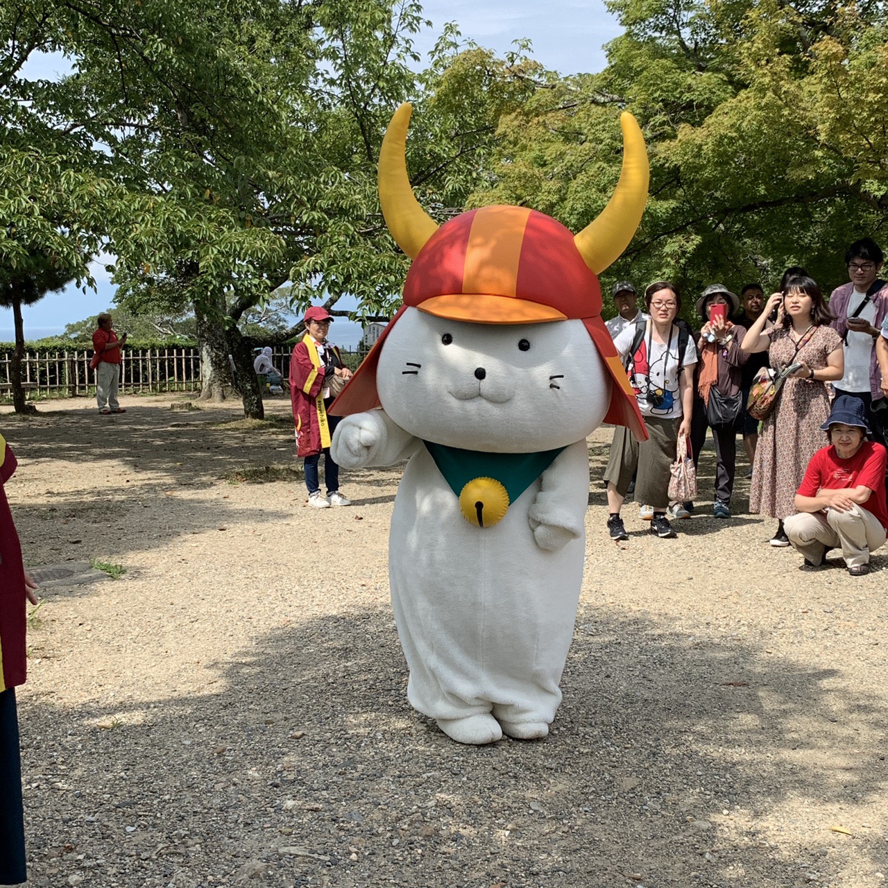 ひこにゃんに会いに彦根城 19 09 04 かなさんの佐和山 弁天山の活動日記 Yamap ヤマップ