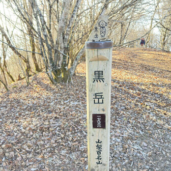 黒岳　眺望はないです