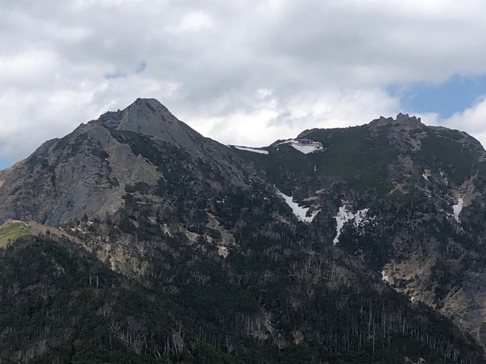 次の目標は、この権現岳、