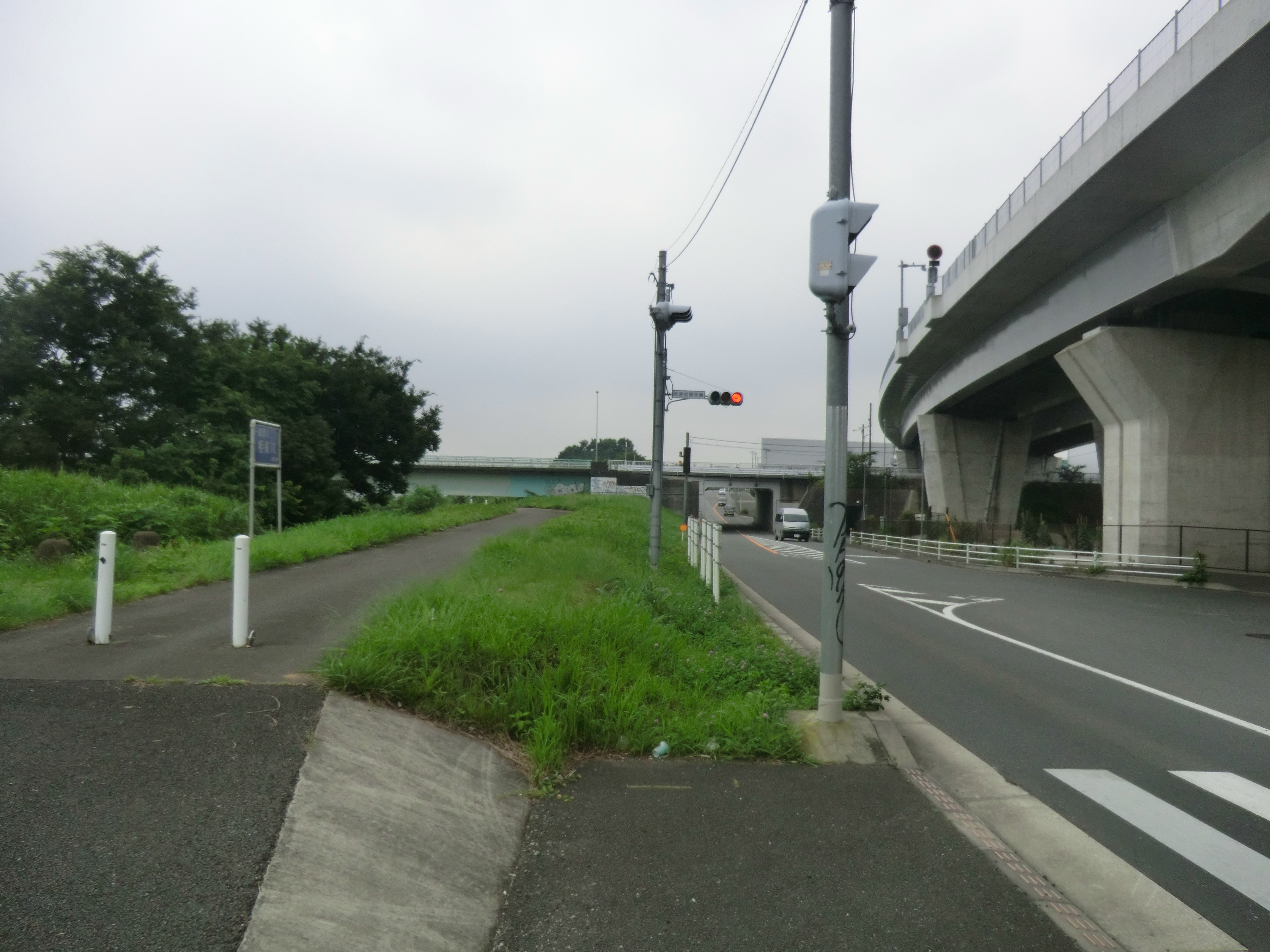20190721相模川サイクリング（小倉橋・相模川右岸・新相模大橋(国道246 