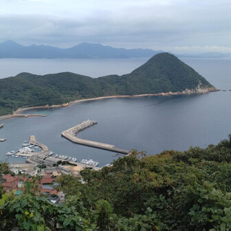 金比羅山・蓋井島 山頂からの眺め