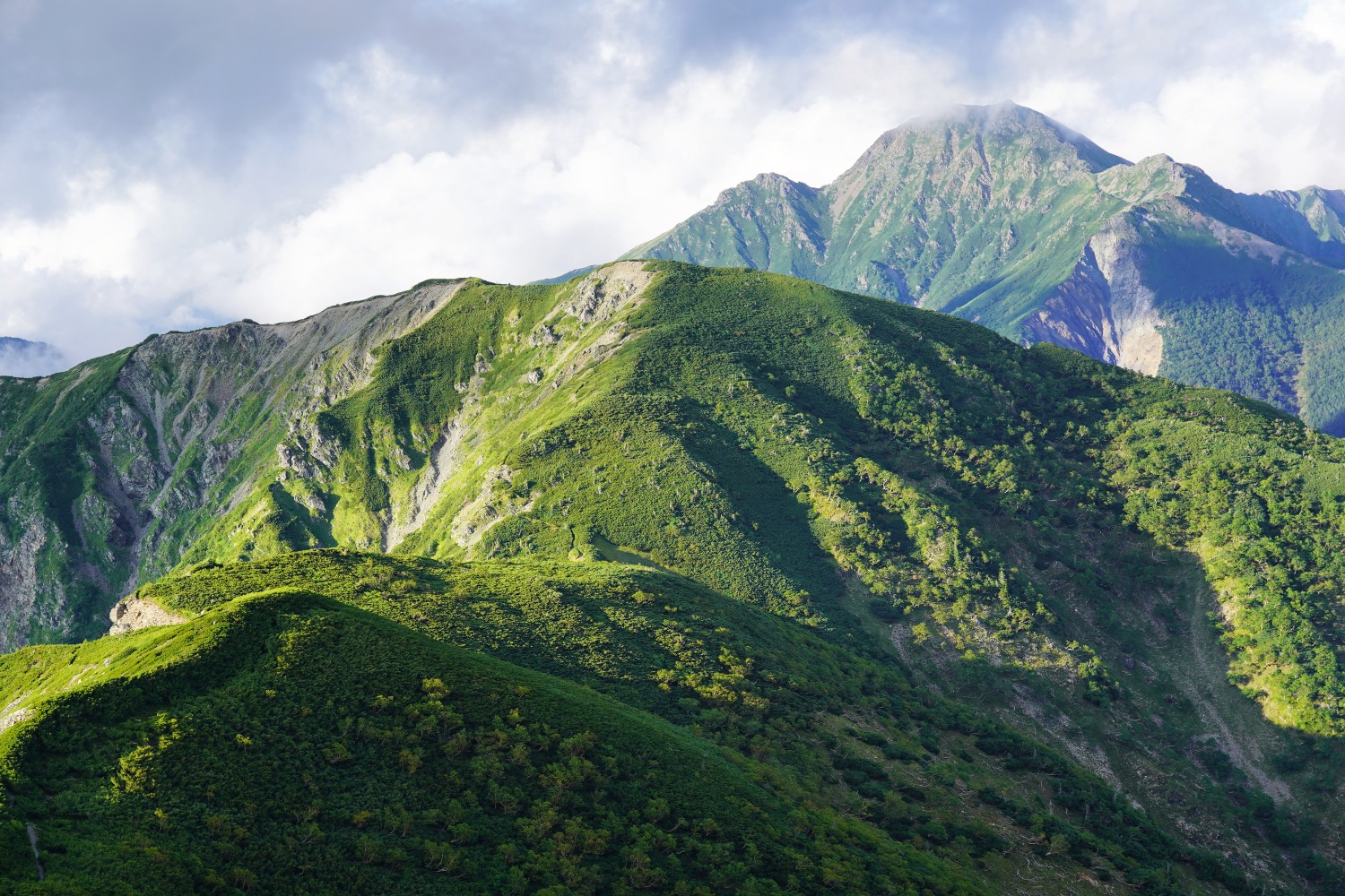 小河内岳 小河内避難小屋ソロハイク 19 09 03 04 えつさんの塩見岳 権右衛門山 蝙蝠岳の活動データ Yamap ヤマップ