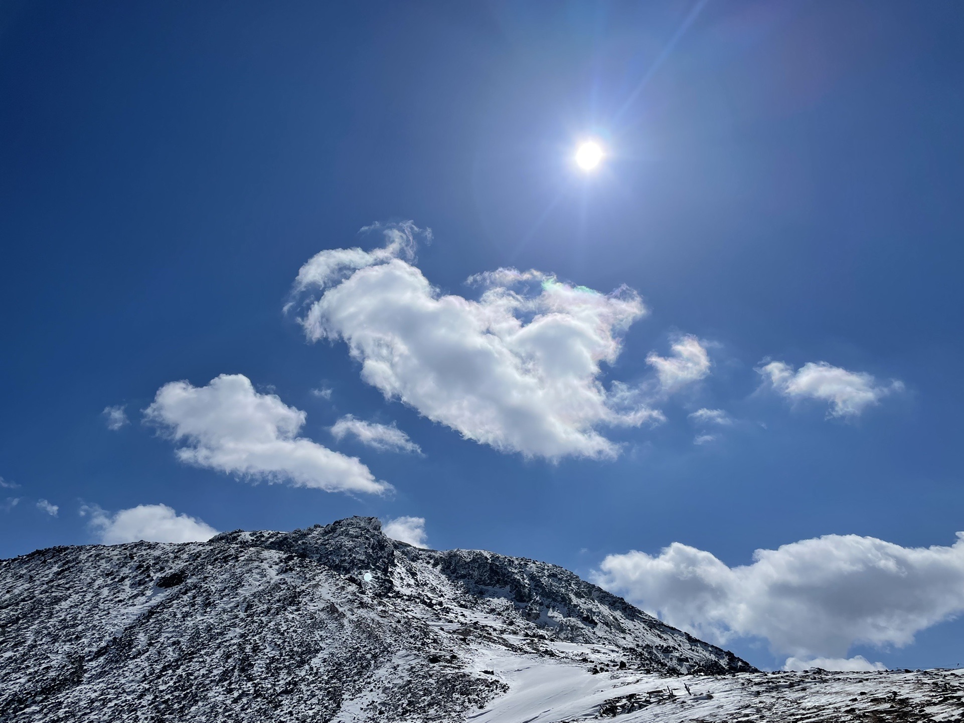 晴天の那須茶臼岳 22 3 9 きいろさんの茶臼岳 那須岳 三本槍岳 赤面山の活動データ Yamap ヤマップ