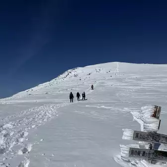 木曽駒ヶ岳へ一直線