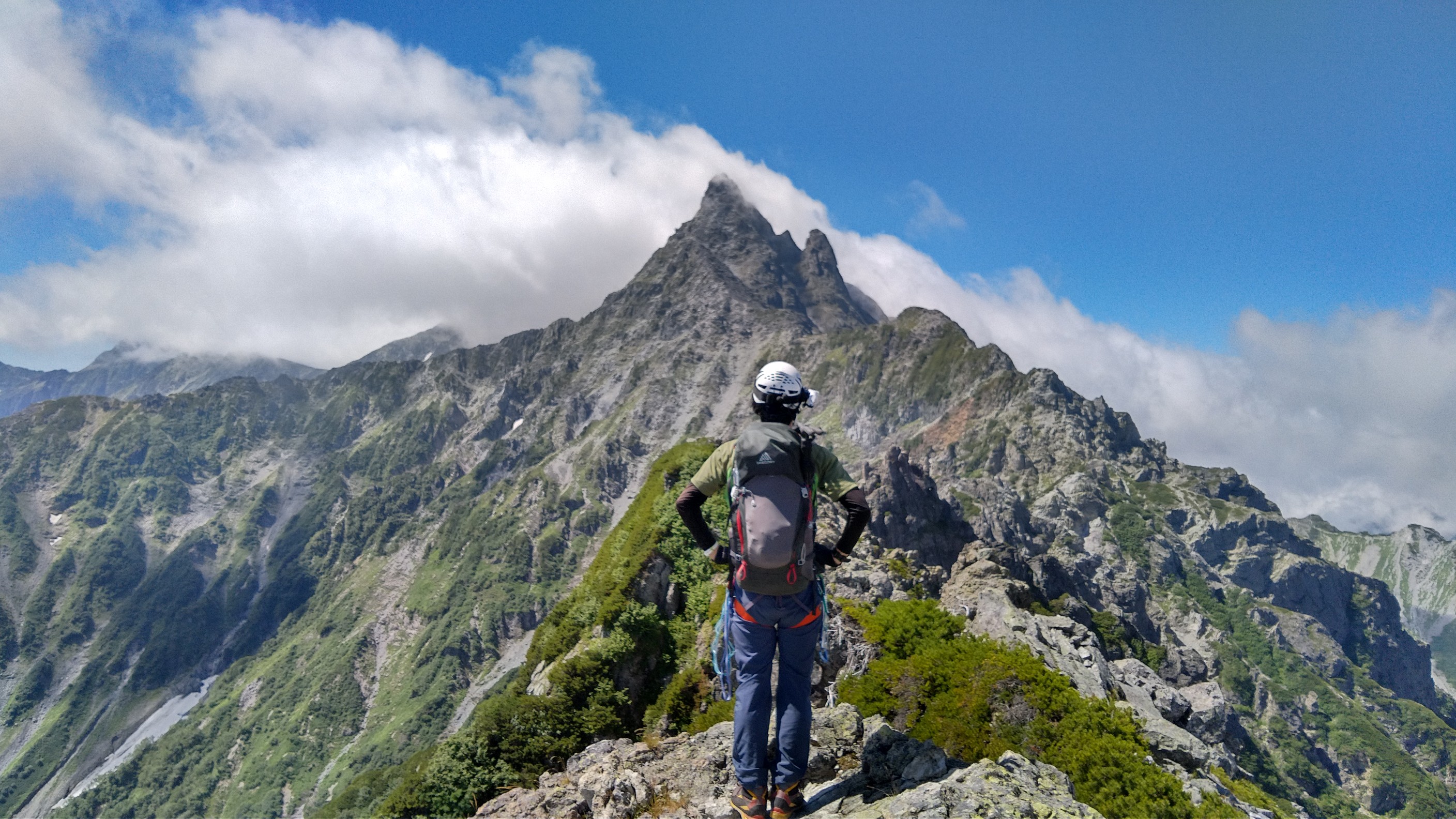 北鎌尾根 大キレット ジャンダルム 復活登山 たなぴいさんの槍ヶ岳 穂高岳 上高地の活動データ Yamap ヤマップ
