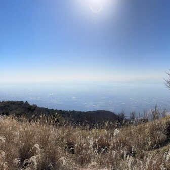 ガスってて、そこまで遠くは見えなかった