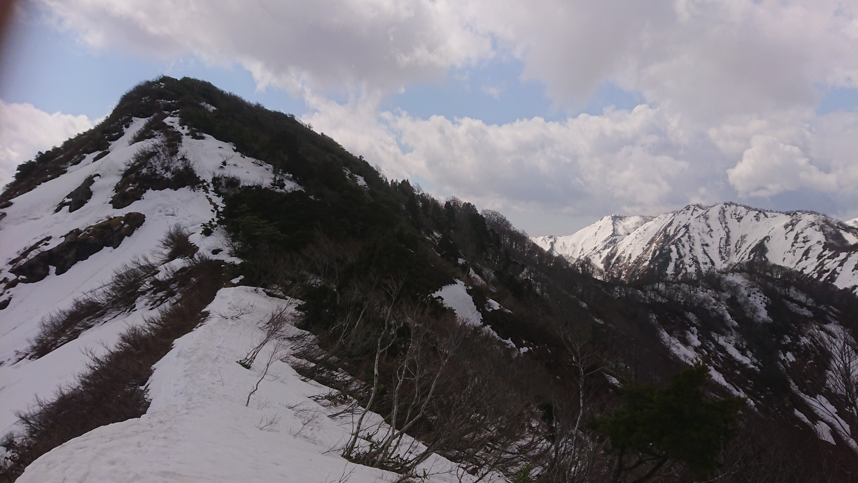 木六山・銀次郎山 銀次郎と奥銀太郎