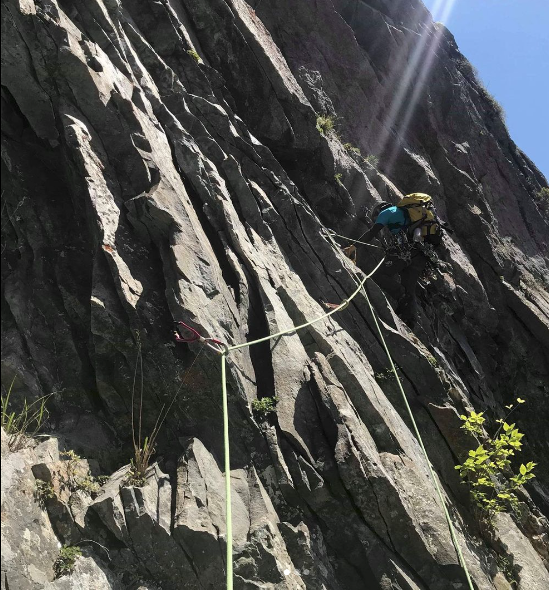 アルパインクライミング】谷川岳一ノ倉沢衝立岩 ダイレクト