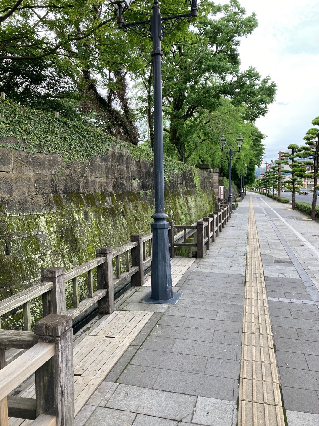 城山自然遊歩道と鶴丸城御楼門 06 28 鹿児島市の写真3枚目 磯街道 歴史と文化の道 鶴丸城跡のお堀 Yamap ヤマップ
