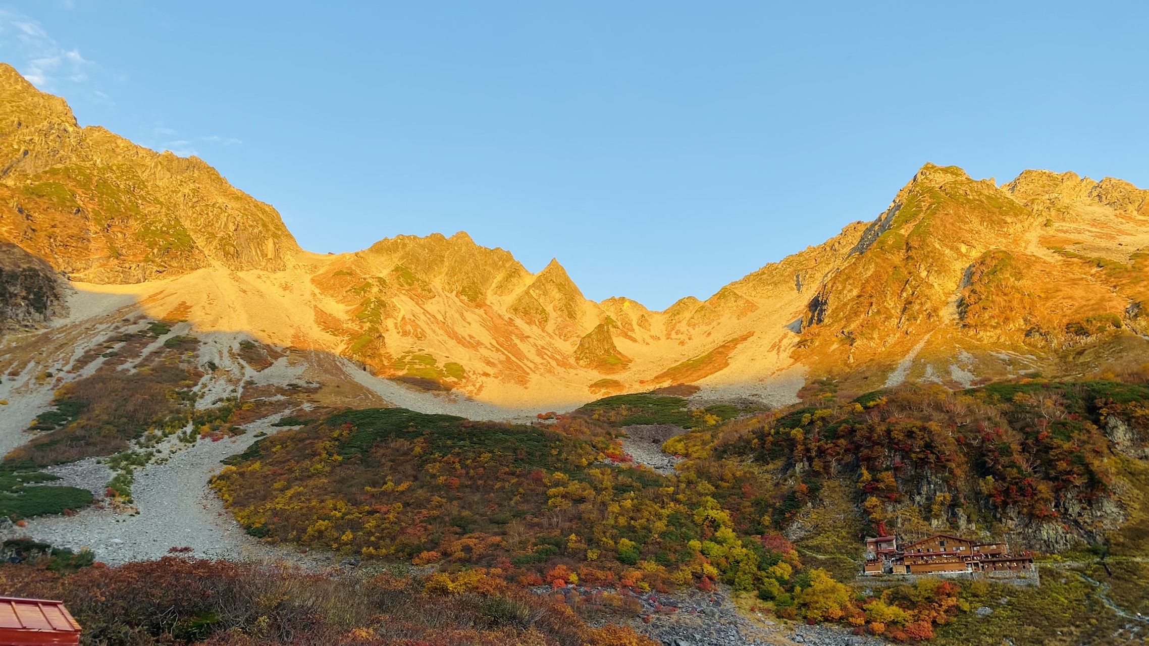 紅葉 モルゲン 涸沢ブルーまで見れました たけさんの槍ヶ岳 穂高岳 上高地の活動データ Yamap ヤマップ