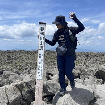 蓼科山登頂🙌
撮って頂きました