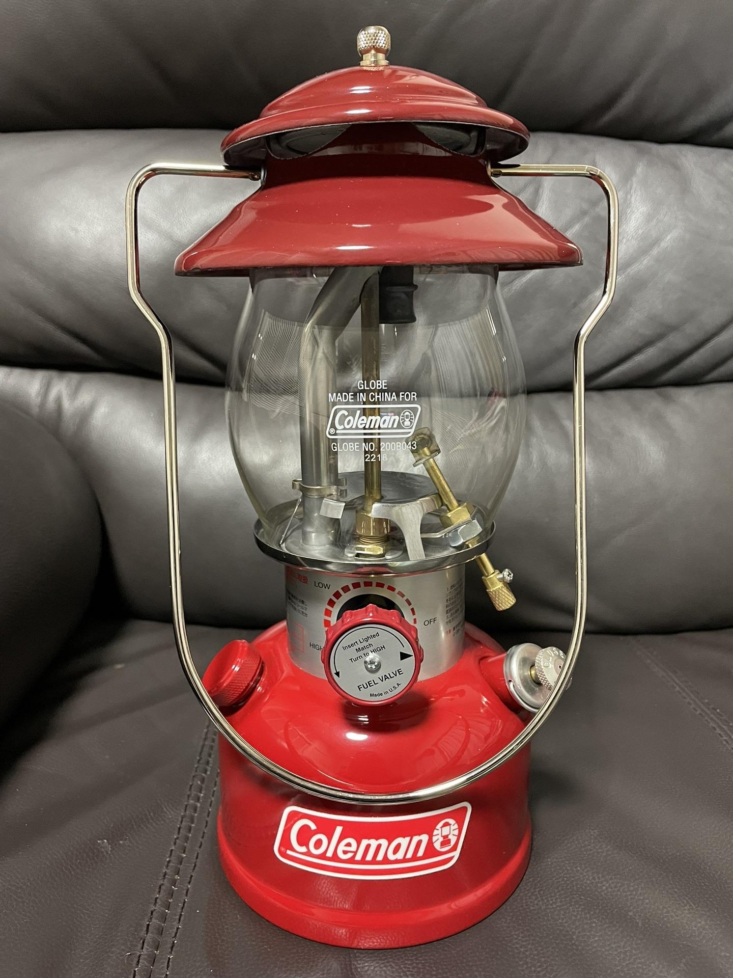 なお　コールマン・ランタン カスタム6点セット ランタンカスタム】コールマン 286A 丸グローブ化！【200B