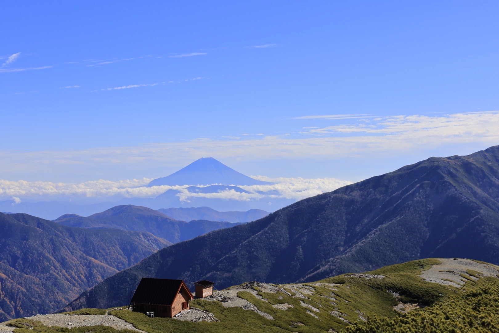 烏帽子岳 前小河内岳 小河内岳 金獅子さんの塩見岳 権右衛門山 蝙蝠岳の活動データ Yamap ヤマップ