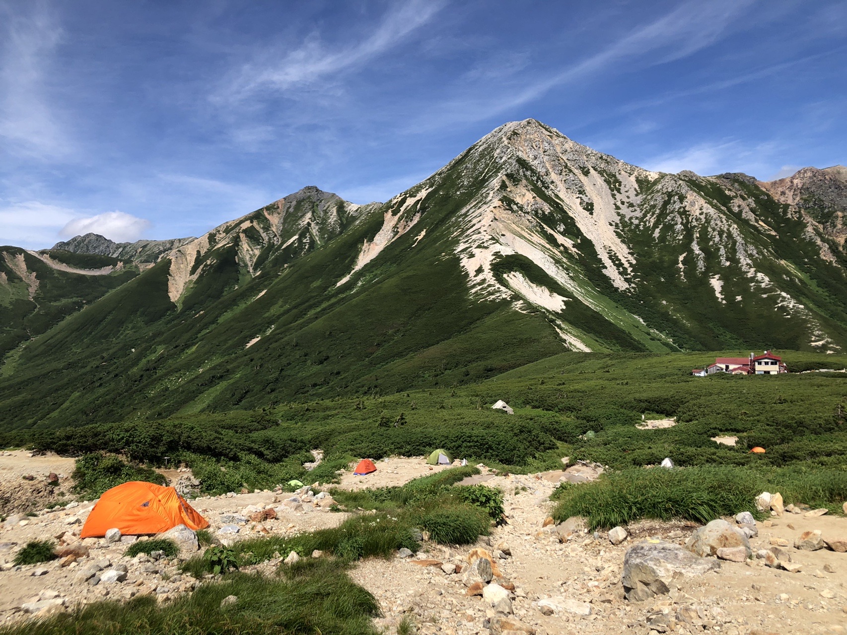 鷲羽岳 ワリモ岳 水晶岳 水晶岳 北峰 三俣蓮華岳 双六岳 ちょっぺさんの水晶岳 薬師岳 黒部五郎岳の活動データ Yamap ヤマップ