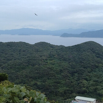 金比羅山・蓋井島 山頂から下関市内