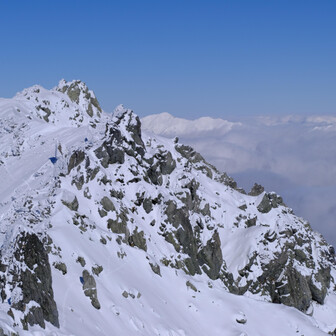 立山・雄山・浄土山 大汝山と奥は唐松あたりかな？