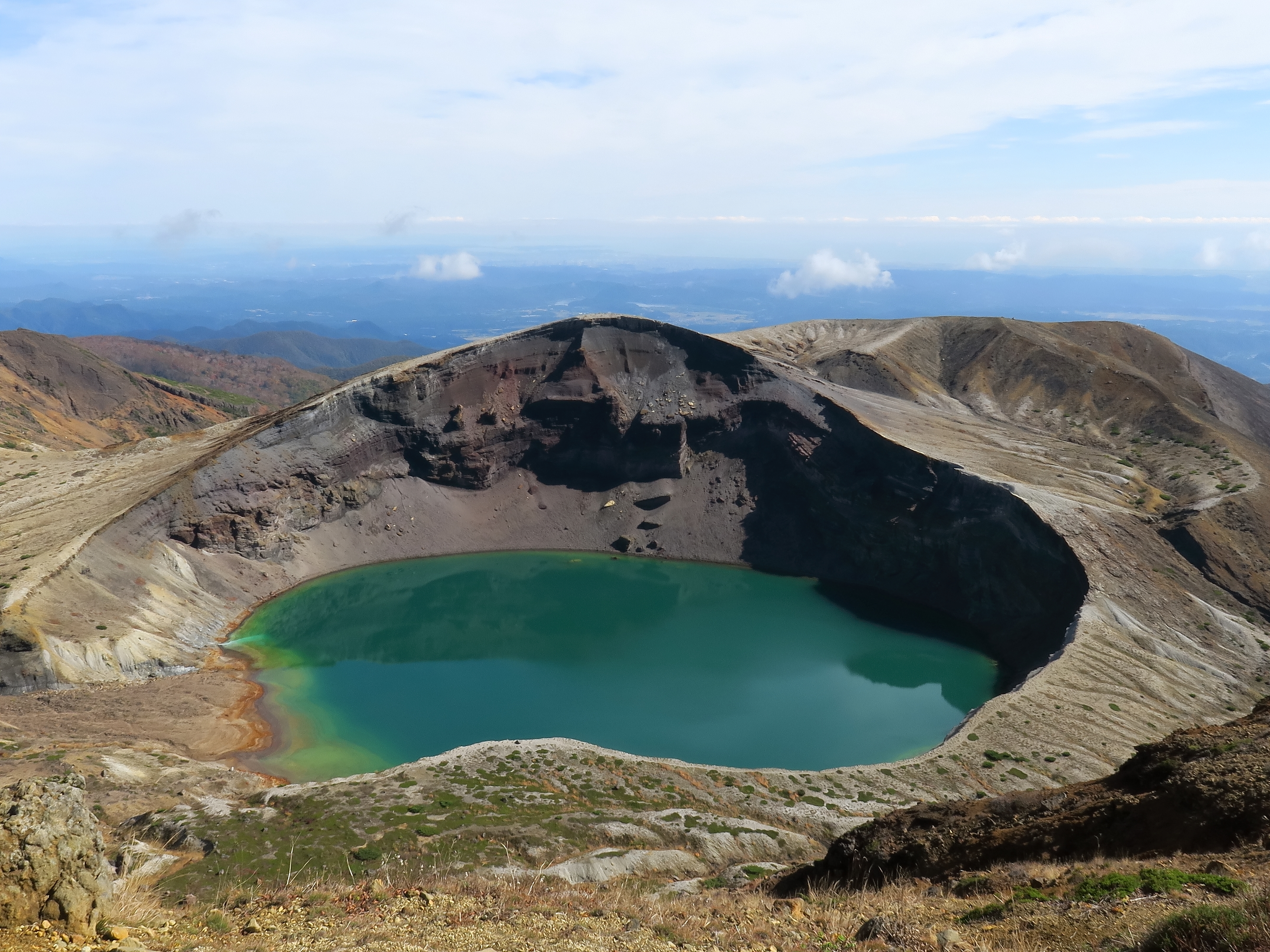 蔵王 お釜へ 刈田岳 蔵王山 熊野岳 地蔵山 三宝荒神山 Genki K2 さんの蔵王山 雁戸山 不忘山の活動データ Yamap ヤマップ