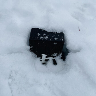 蘇武岳 七合目の標識でした😨
一気に積雪が増してきたな😅