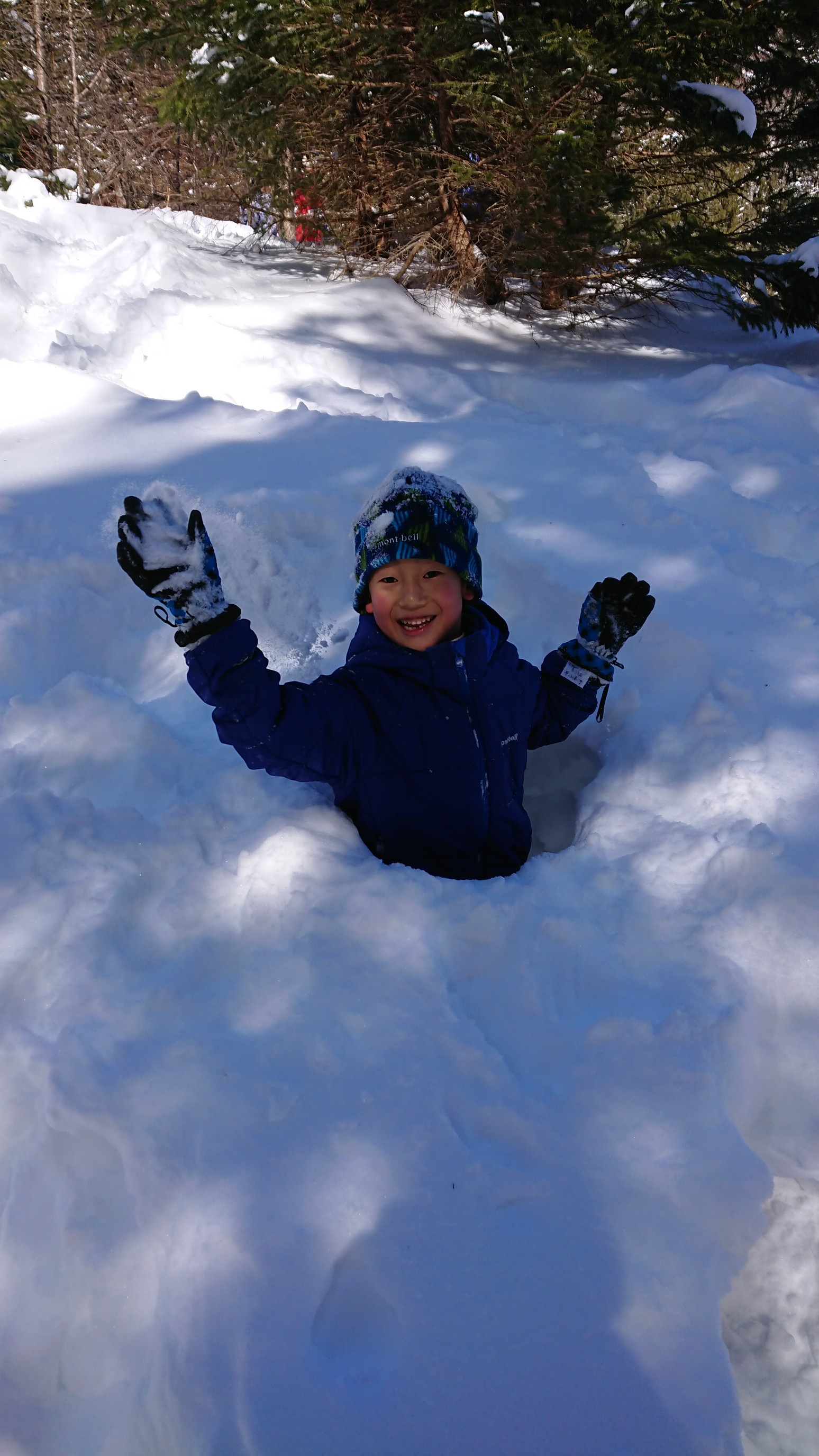 子連れスノーシューハイク 日光湯元 レ おっかさんのモーメント Yamap ヤマップ