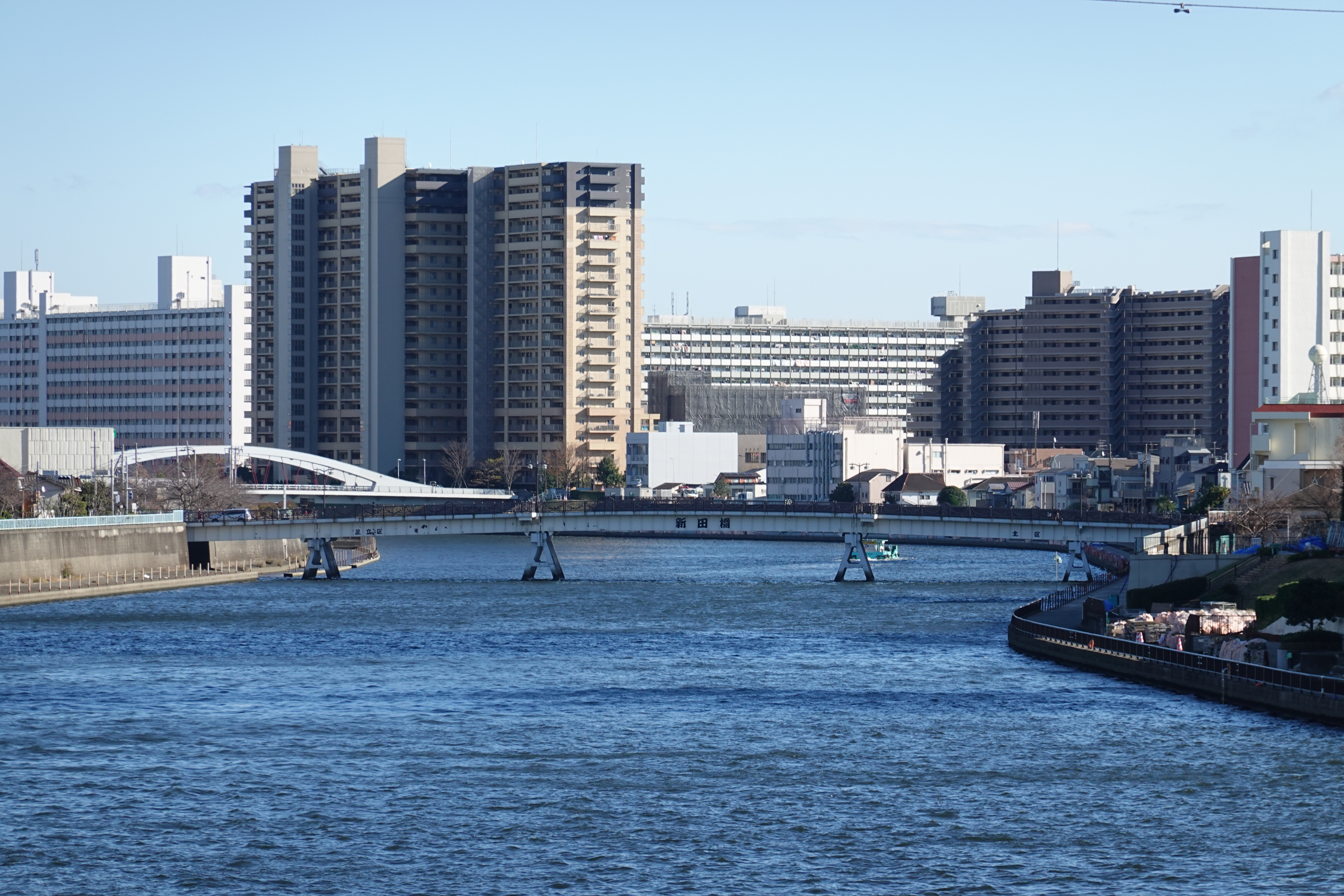 隅田川テラス右岸を上流から千住大橋まで散策 きままにゆるりと過ごし中さんの東京都23区 北エリアの活動日記 Yamap ヤマップ