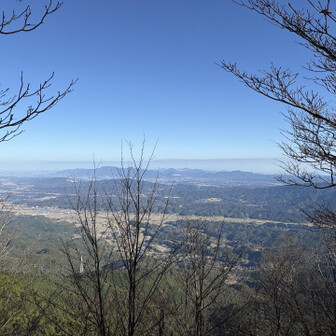 屏山頂上からの眺望