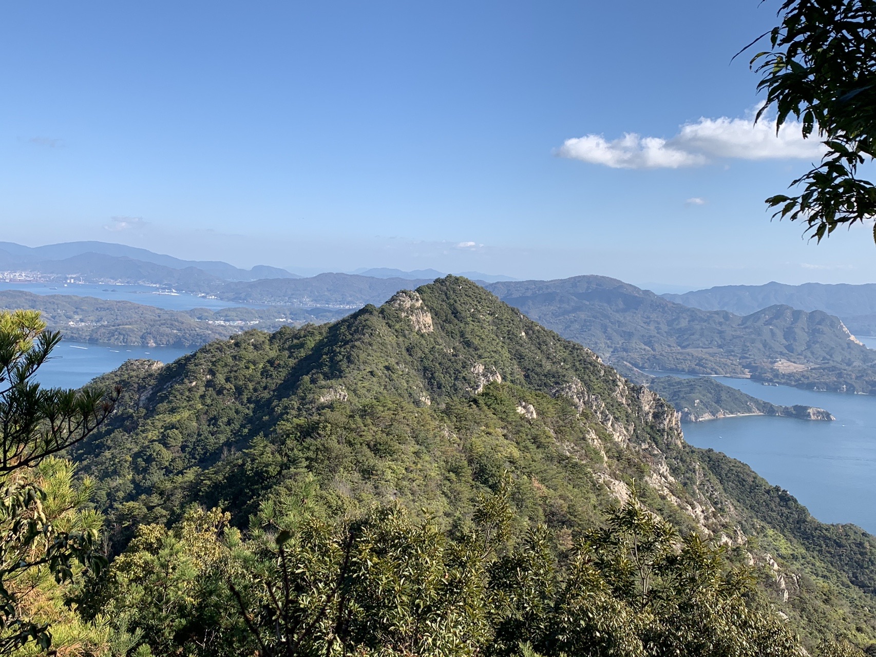 櫛ノ宇根 大黒髪島 Blue Sky さんの古鷹山 陀峯山 江田島 能美島の活動データ Yamap ヤマップ