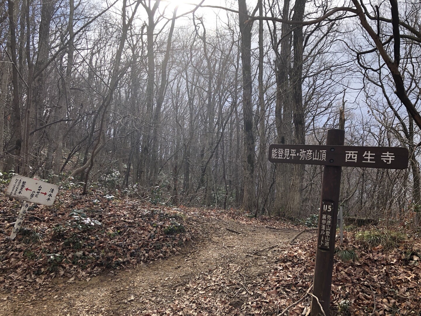 弥彦山 裏参道コース 02 01 おさんぽマンさんの弥彦山 多宝山 雨乞山の活動日記 Yamap ヤマップ