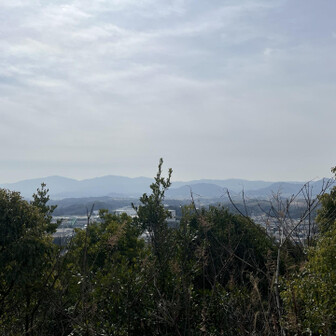 飯塚市 南側の展望。