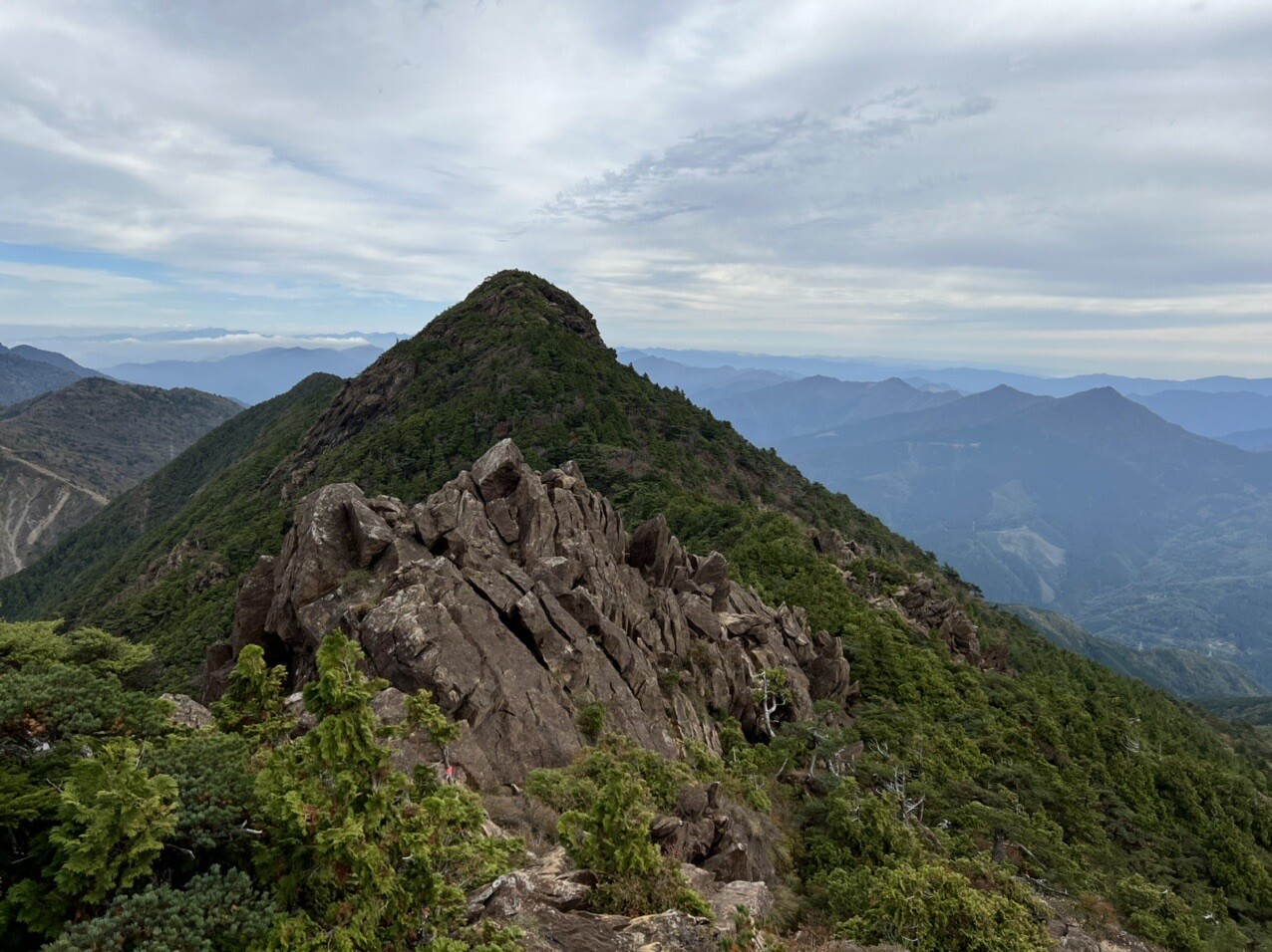 東赤石山 西赤石山 物住頭の登山ルート コースタイム付き無料登山地図 Yamap ヤマップ