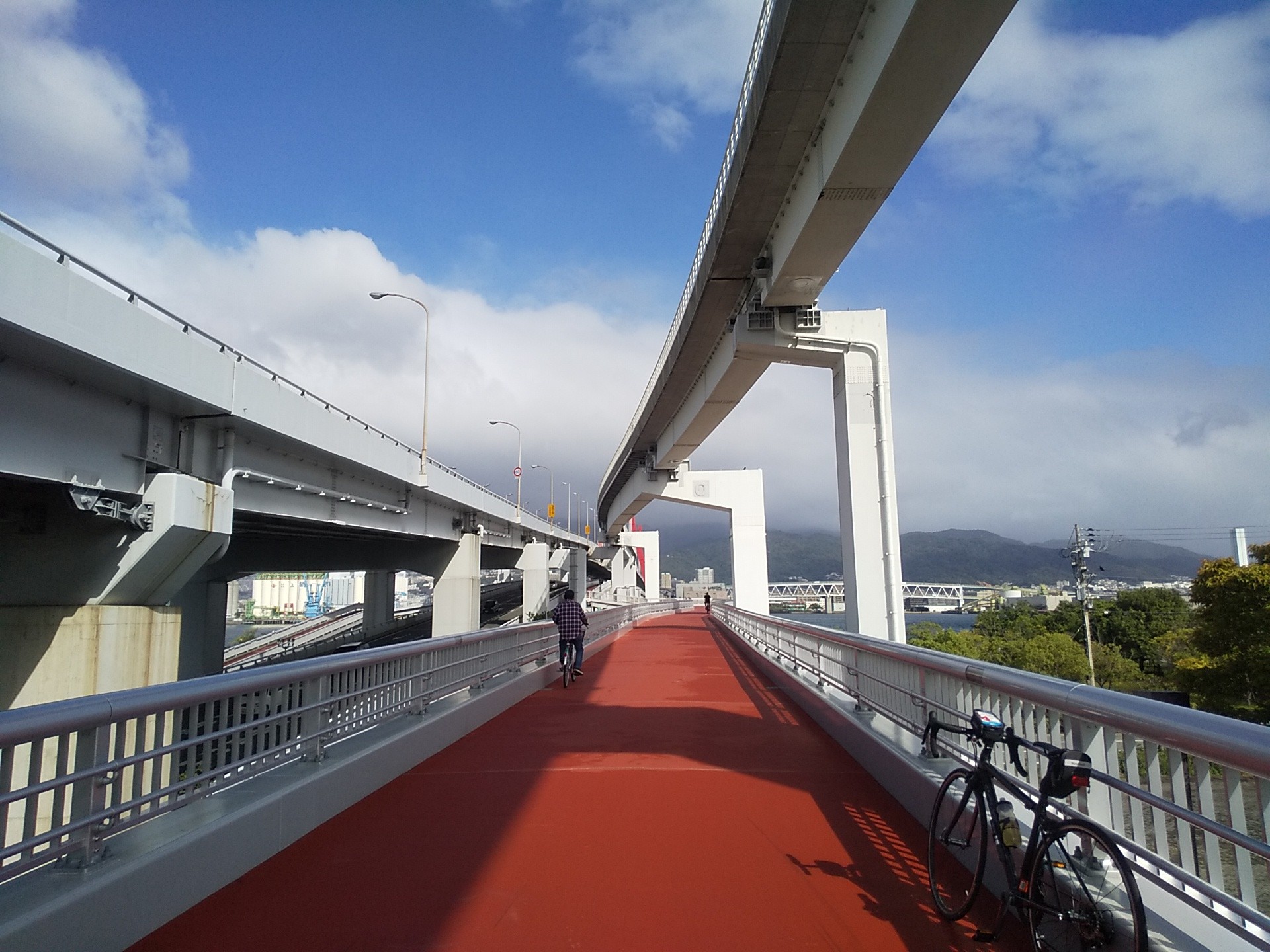 神戸 尼崎 海沿いポタリング 19 10 13 スワンさんの六甲山 長峰山 摩耶山の活動日記 Yamap ヤマップ