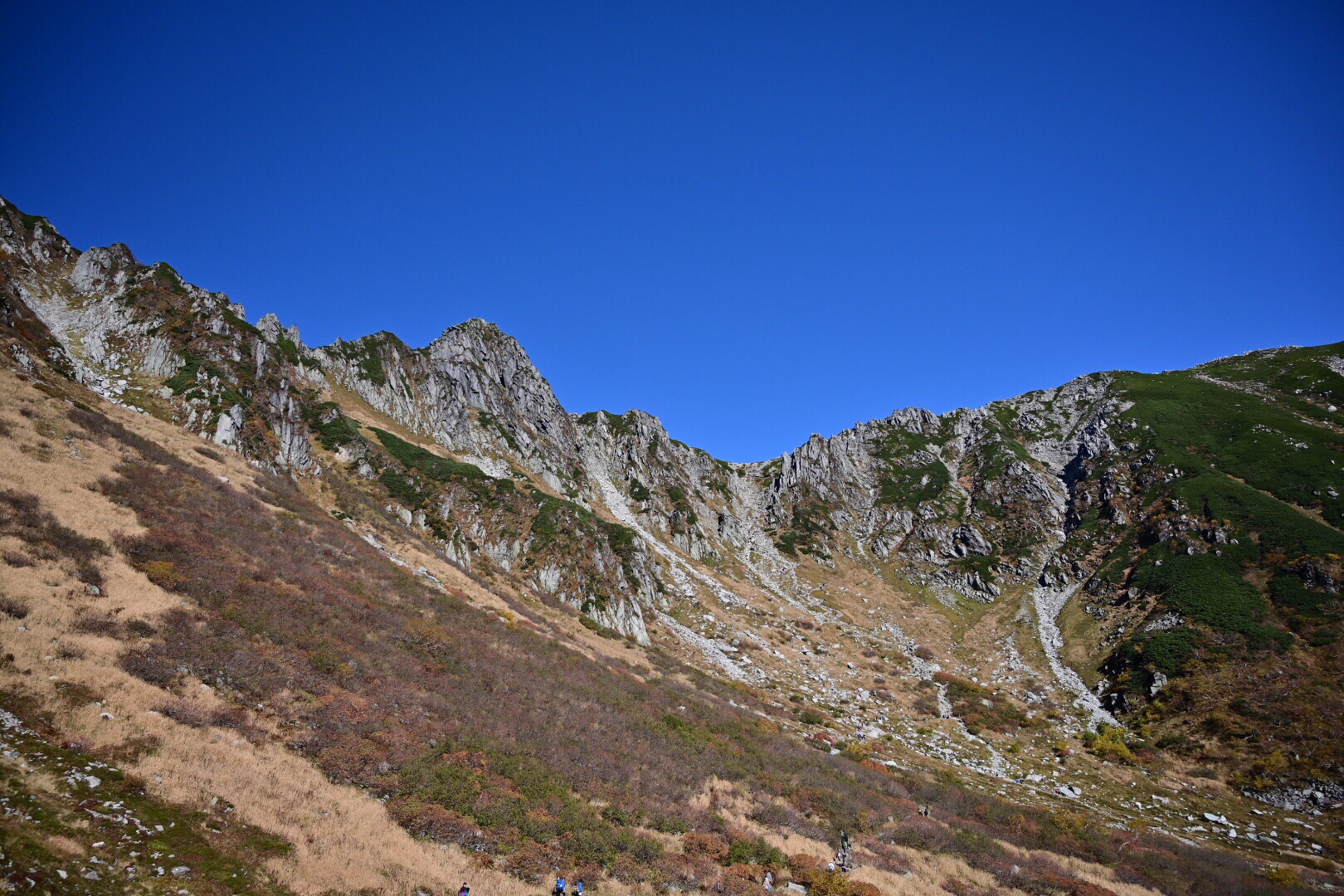 木曽駒ヶ岳 師匠の中央アルプスデビューは最高峰踏破から 19 10 09 ふくちゃんさんの木曽駒ヶ岳 空木岳 越百山の活動日記 Yamap ヤマップ